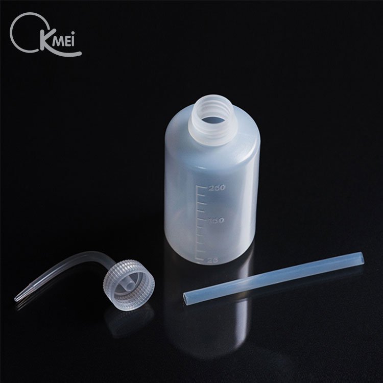 Chemical Squirt Bottle Cleaning, Safety Wash Tattoo Rinse Bottle, Mini Water Bottle for Laboratory with Scale Labels