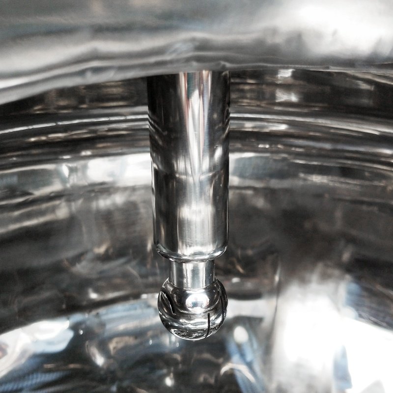LIENM Mixing Tank Mixer Machines Double Jacketed Stirrer Stainless Steel Perfume Shampoo Mixing Storages Tank