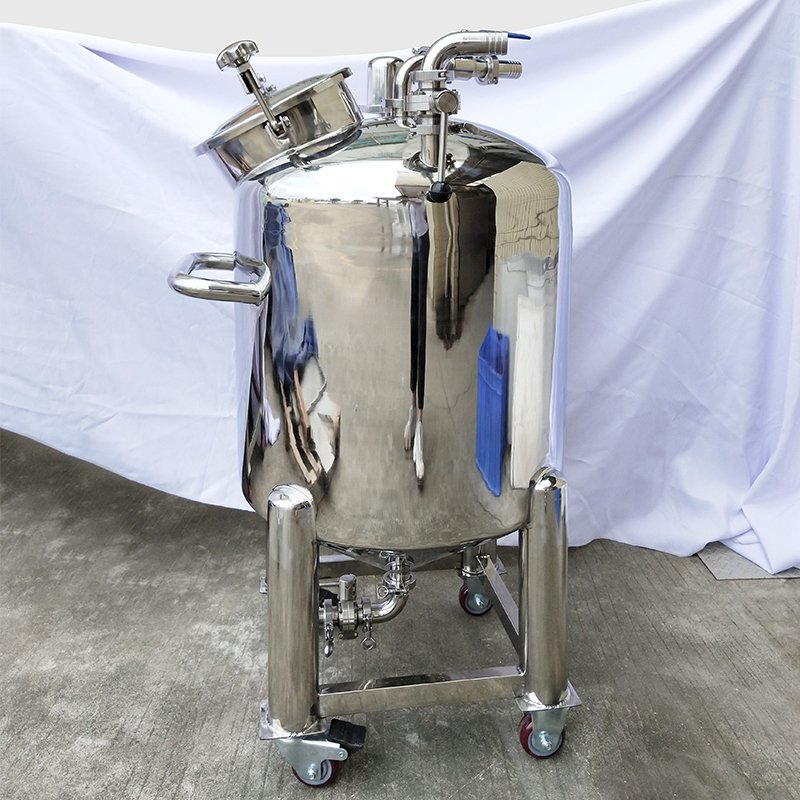 LIENM Mixing Tank Mixer Machines Double Jacketed Stirrer Stainless Steel Perfume Shampoo Mixing Storages Tank