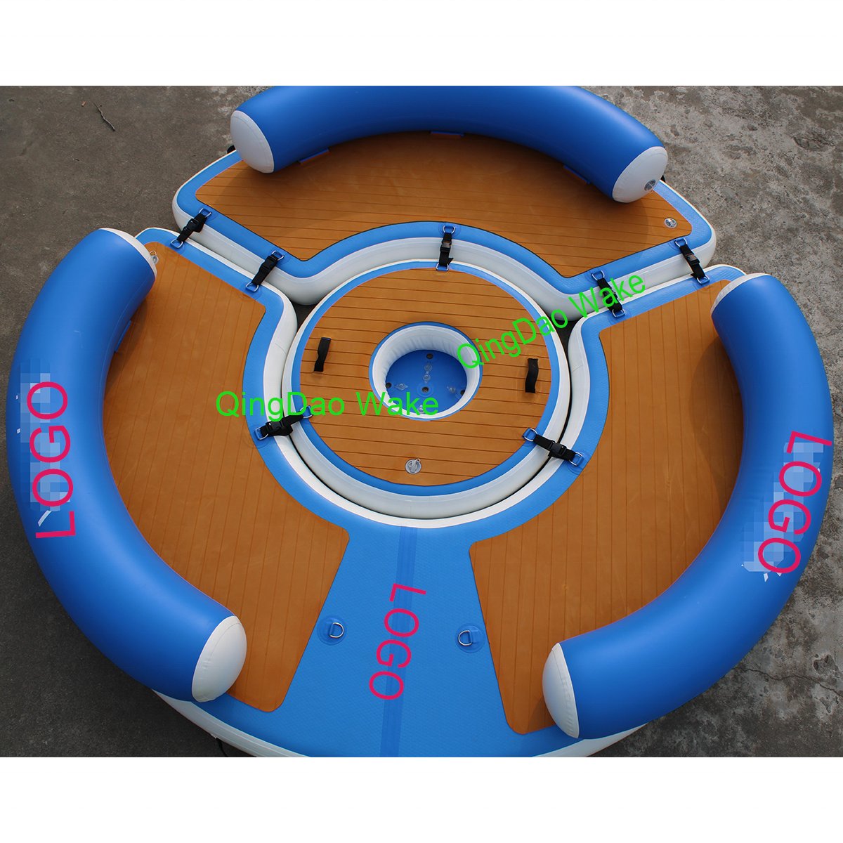 Inflatable Water Floating Platform Sea Inflatable Dock For Sale