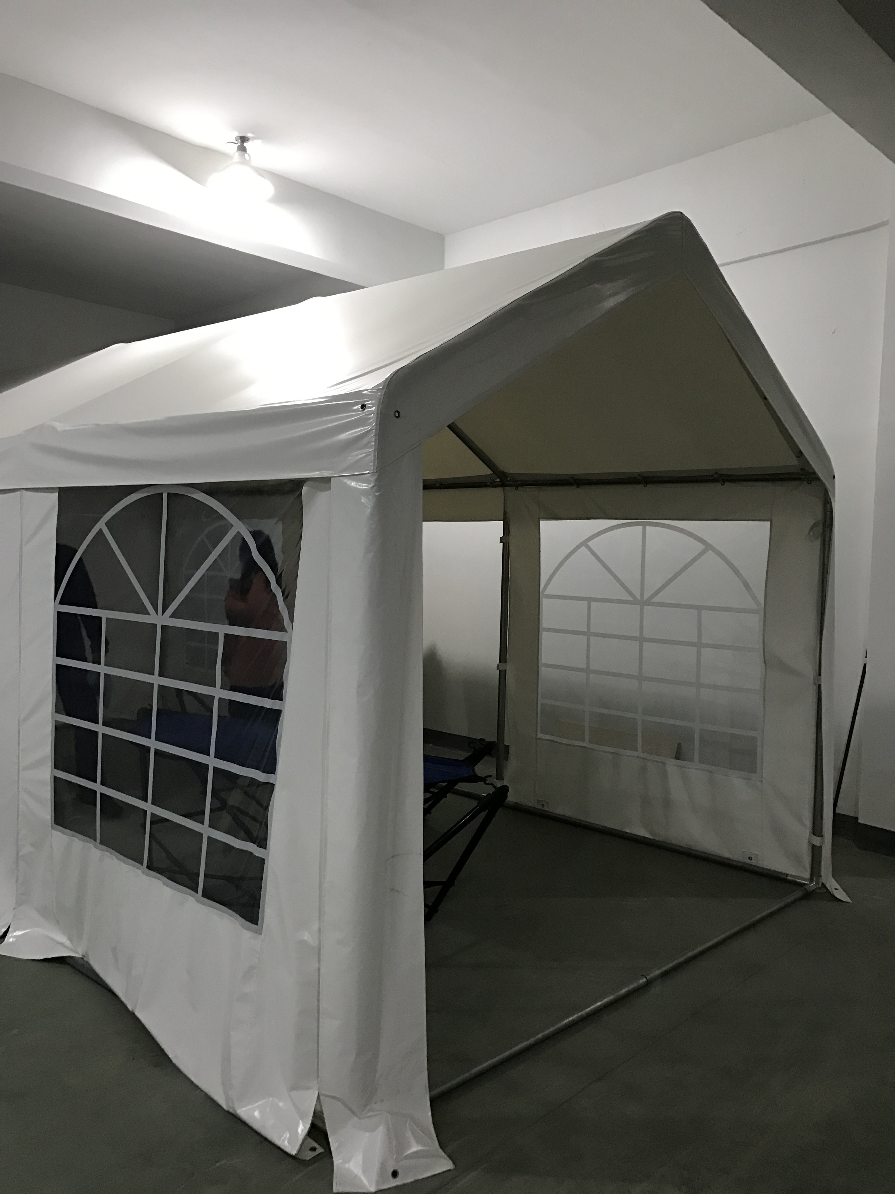 Marquee Clear Wedding Canopy Partytent tent with full set of sidewalls