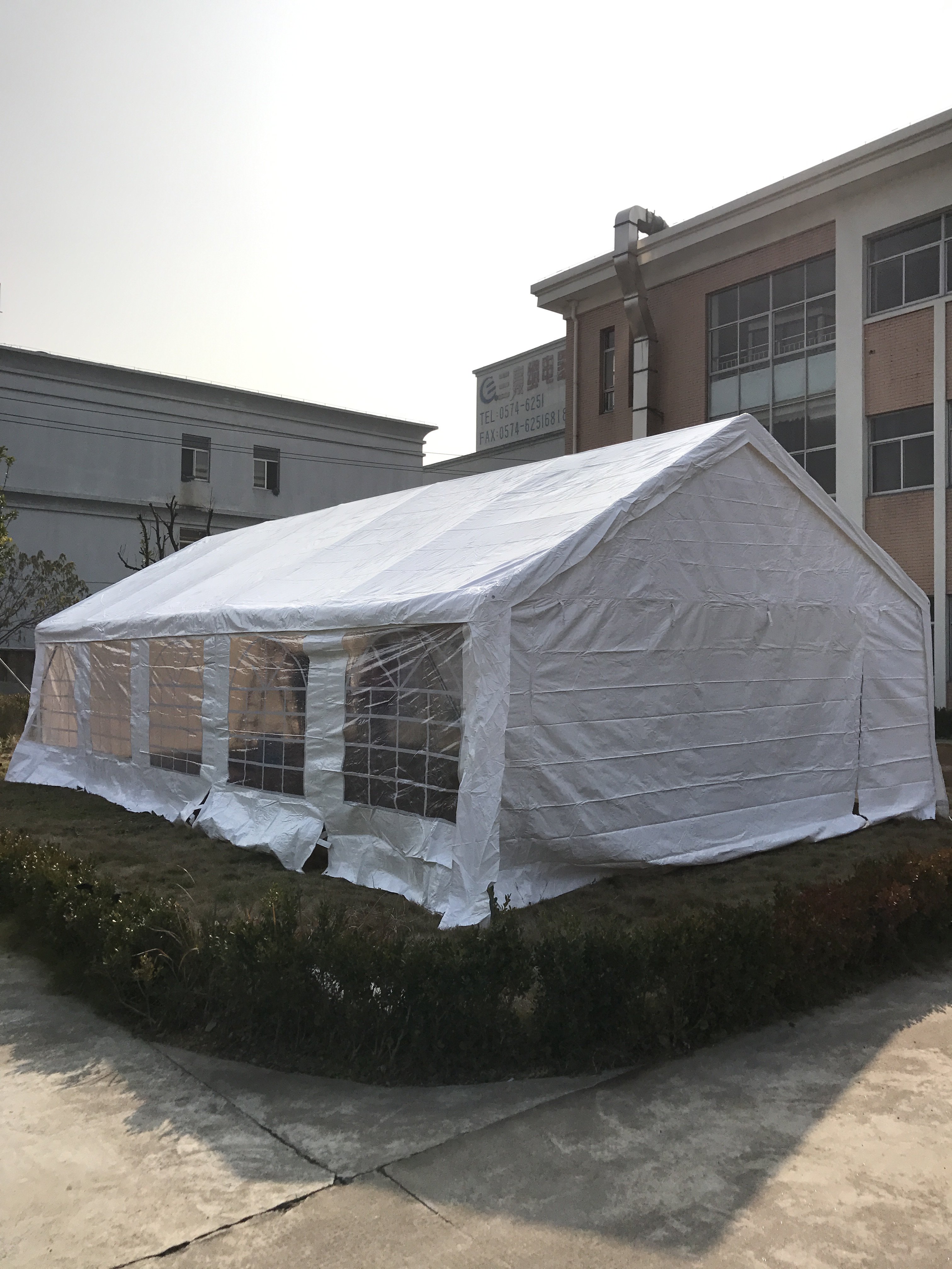 Marquee Clear Wedding Canopy Partytent tent with full set of sidewalls
