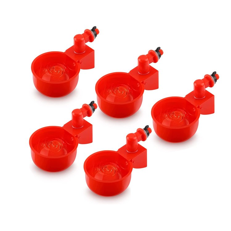 Hot Sale dismountable Auto 1.75in Farm Bird Chicken Water Cups For Chickens