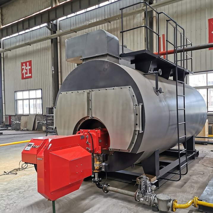 Automatic 0.7Mw To 14Mw Natural Gas Lpg Diesel Oil Fired Industrial Hot Water Boiler Price