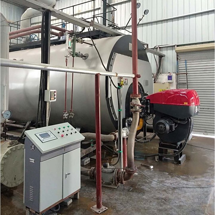 Automatic 0.7Mw To 14Mw Natural Gas Lpg Diesel Oil Fired Industrial Hot Water Boiler Price
