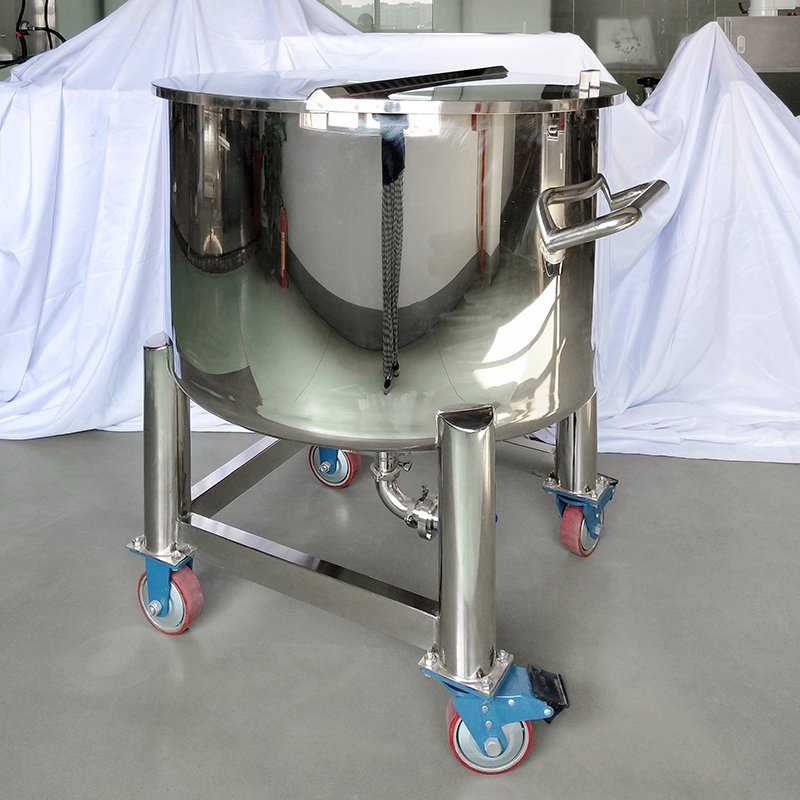 Wholesale 500l Tank Heating Stainless Steel Mixing Tank for Chemicals Alcohlo Perfumes Storage Tank