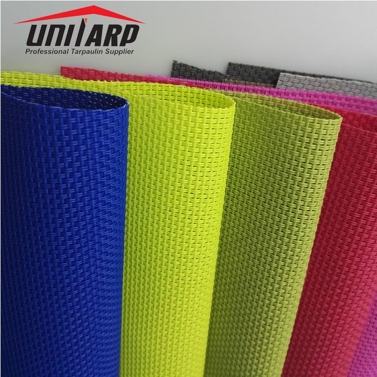 Anti-Mold High Tenacity Polyester Coated with PVC Mesh Fabrics for Outdoor Beach Furniture
