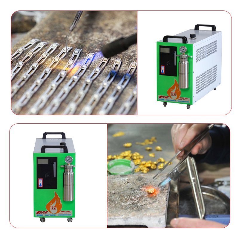 Mini portable hydrogen welder jewelry repair tools gold silver welding machine HHO Welding System