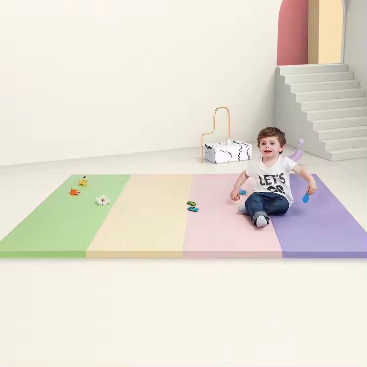 High Quality Foldable Comfortable Waterproof Anti Slip XPE Foam Mat Kids Soft Safety Baby Game Play Mat
