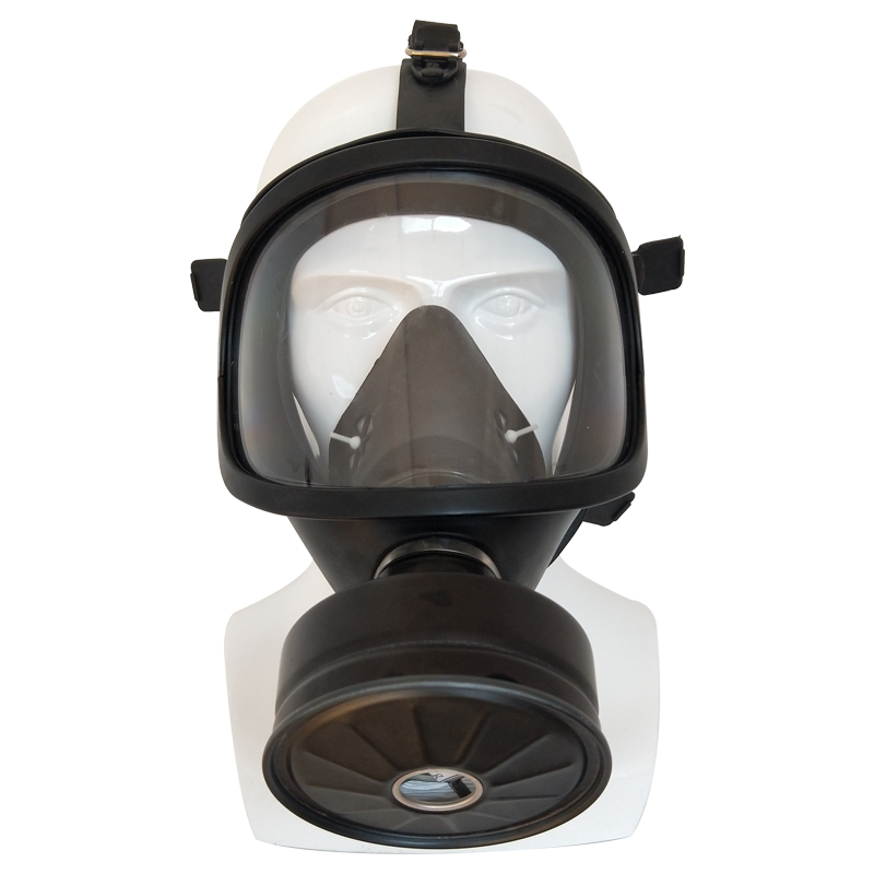Rubber Poisonous Gas Mask For Personal Protective Equipment Respiratory Facemask