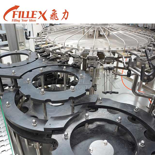 3 in 1 Automatic Beer CSD Drinking Water Glass Condiments Bottle Filling Packing Machine Bottling Line Equipment