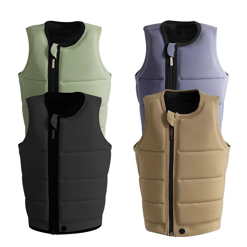 Sbart Custom Lifevest Adult Neoprene Sports Life Jacket Surfing Chalecos Salvavidas EPE PVC Foam Surfing Life Vest Jacket