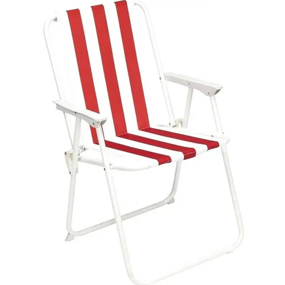 Offering Price List Portable Cheap Luxury Summer Beach Foldable Beach Chair With Armrest