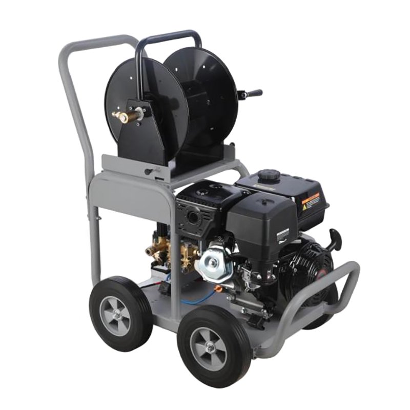 DANAU DCC-22/25ST 3200 Psi 220 Bar Cold Water Gas Engine High Pressure Drain Pipe Sewer Cleaner Washer Machine Water Jetter