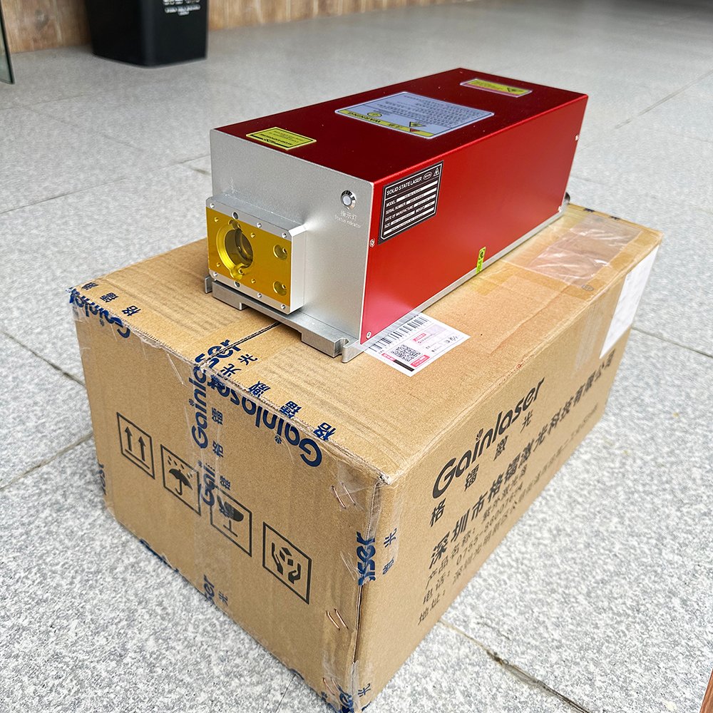 Garinlaser 10W power water-cooled UV laser source for parts replacement of laser marking machine