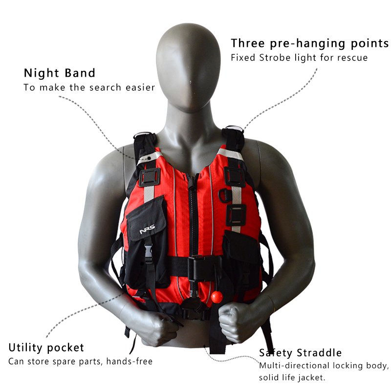 High Quality New Design Life Jacket Life water Vest For Kids And Adult water Rescue Vest