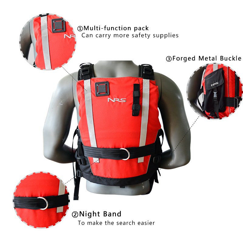High Quality New Design Life Jacket Life water Vest For Kids And Adult water Rescue Vest
