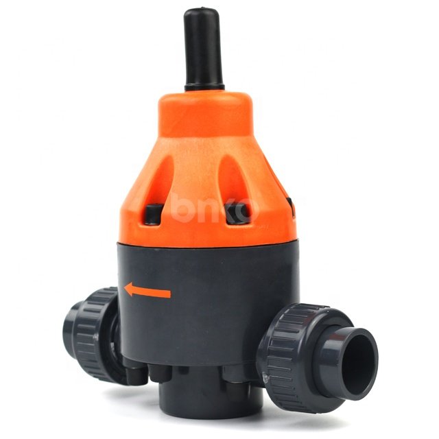1" Dosing metering pump pipe pvc stable Back pressure regulating valve