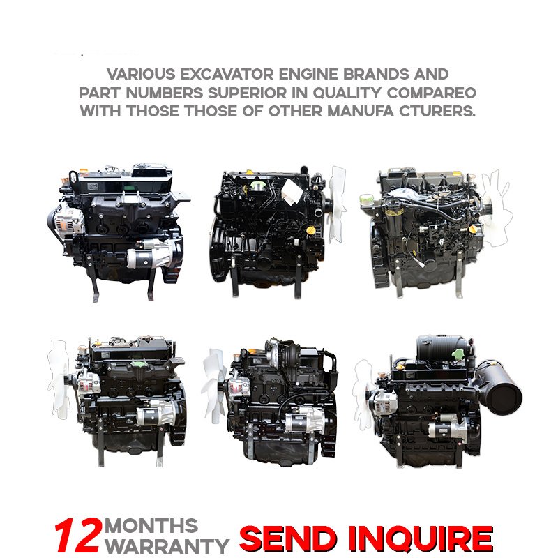 machinery engines 4tnv98 3tnv88 4tnv94 4tnv88 4tne98 Complete engine Assembly For yanmar Excavator