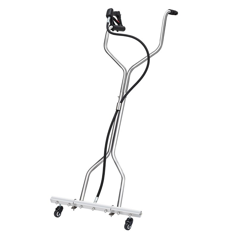 Factory Outlet GD Porous Scrubber 275bar Stainless Steel Hand Push Scrubber cleaning water broom