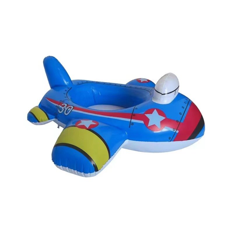 2024 Trend Products Thickened Car Horn Boat Infant Swimming Seat Ring Steering Wheel With Canopy Swimming Ring