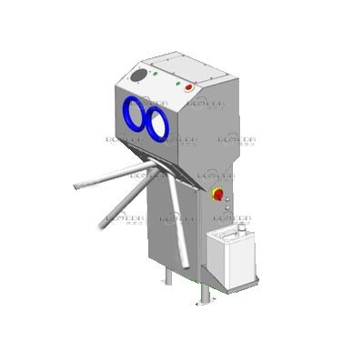 Electric Hygiene Station Turnstile Barrier Sanitary Lock New Condition 220V Sole Brushing Hand Disinfection Unit Pump Core