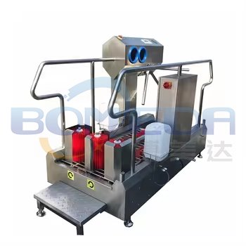 Electric Hygiene Station Turnstile Barrier Sanitary Lock New Condition 220V Sole Brushing Hand Disinfection Unit Pump Core