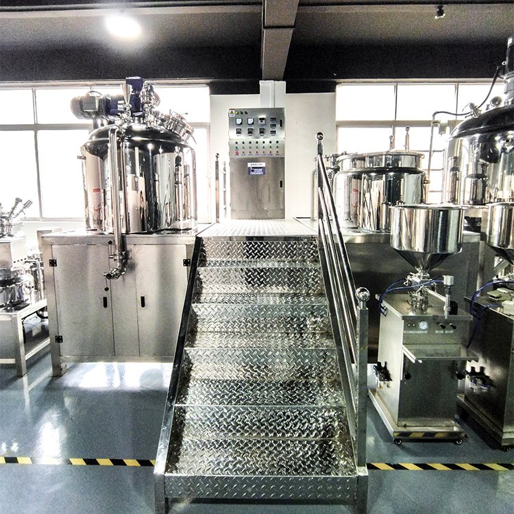 CYJX cosmetic machine shower cream small lotion mixer vacuum homogenizing emulsifier cosmetic cream mixing machine