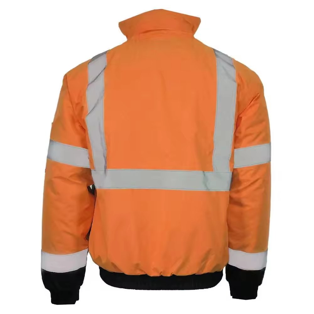 Safety Reflective Visibility Workwear Safety Jacket In Custom Colors and Size Construction Security Safety Jackets