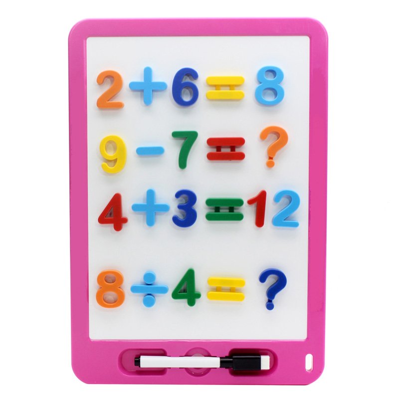 Non Toxic Safety Puzzle Magnetic Learning Board Magnet Letters Numbers