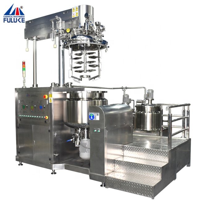 Cosmetic Mixer Vacuum Homogenizer Emulsifier for Oil and Water Emulsion Homogenizer Mixer Emulsifier Mixer Blender