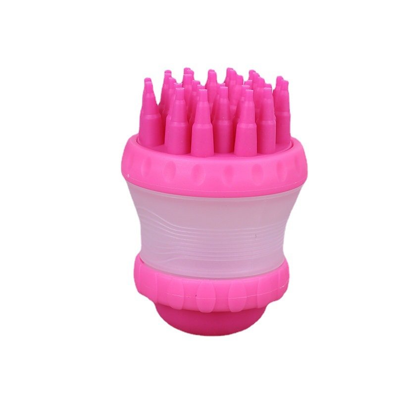 Pet Bath Brush Water Absorption Massage Brush Pet Cleaning Supplies Comb 2 in 1 Bathroom Puppy Big Dog Cat Bath Massage Brush