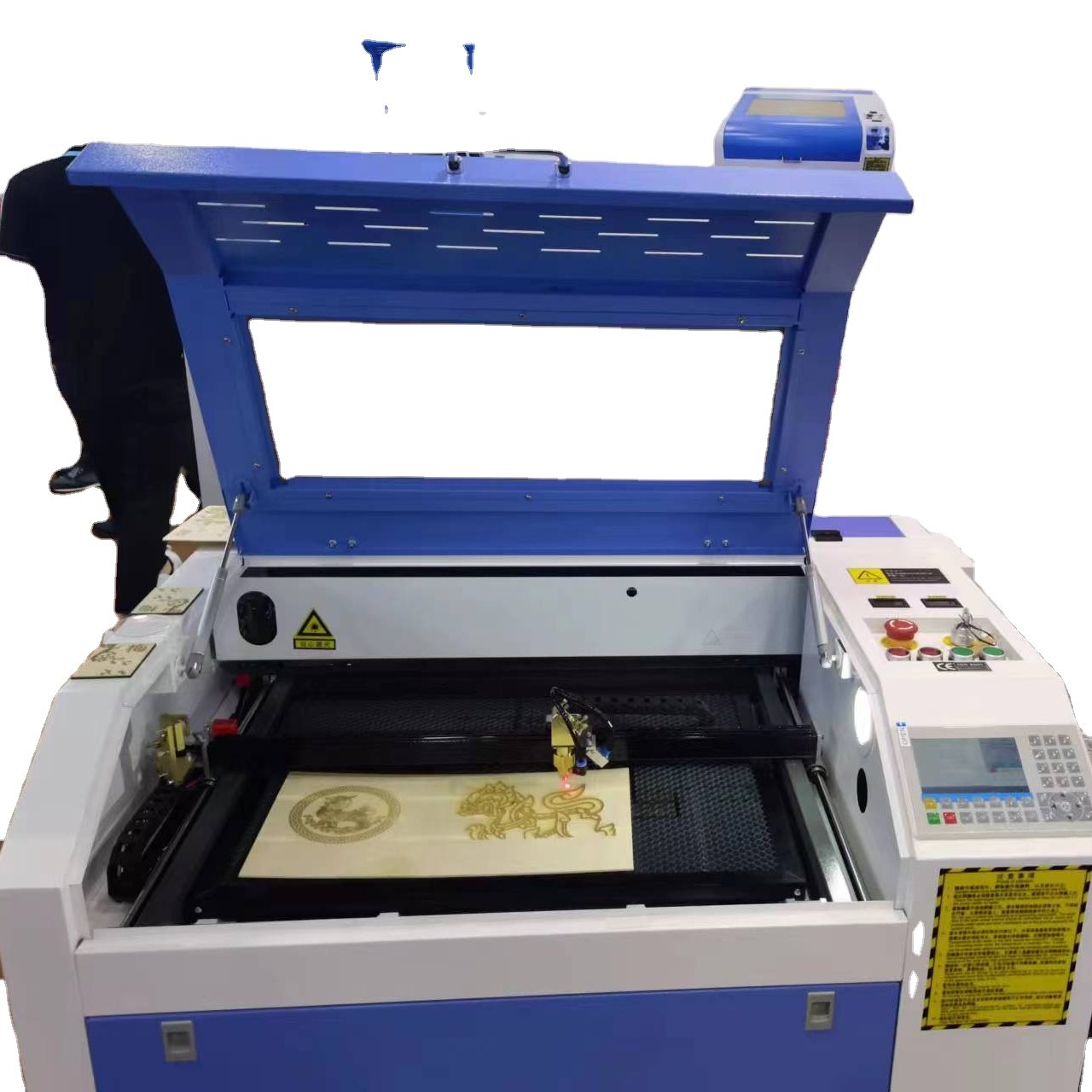 Made in China CO2 laser 6090 6040 co2 Laser engraving machine for wood glass