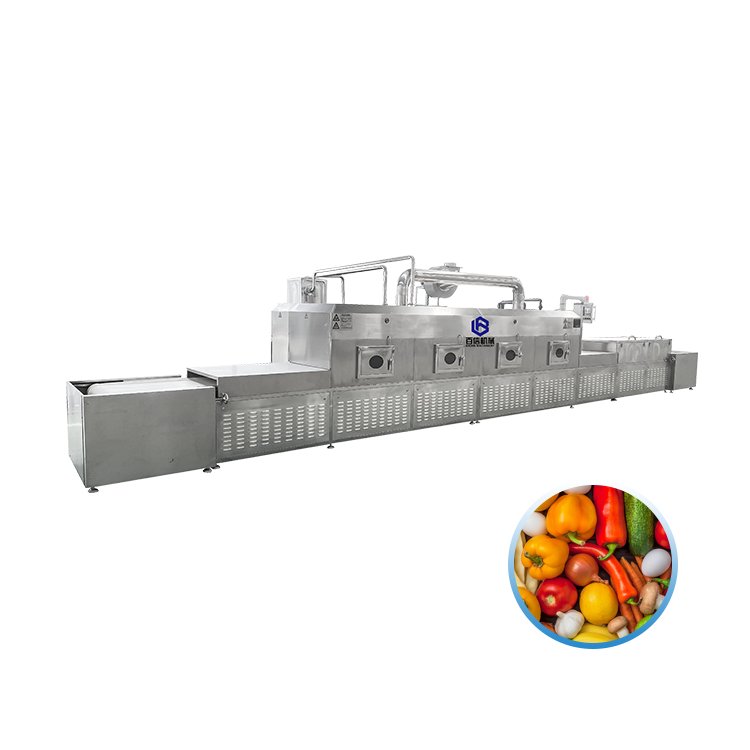 Commercial Microwave Sterilization and Drying Machine Vegetable Dryer and Sterilization Equipment