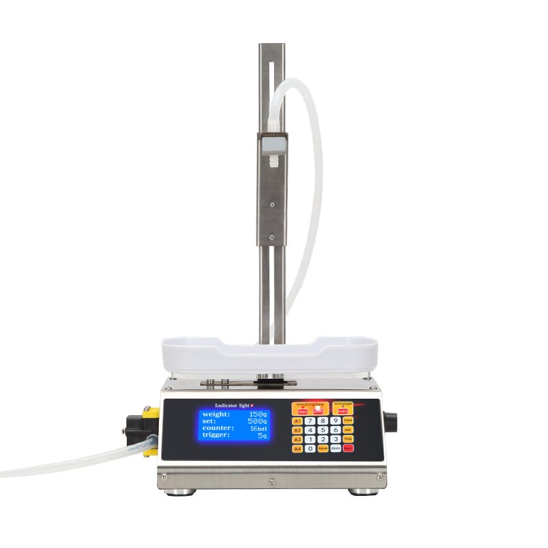 Single Head Filler Digital Control Pump Beverage Filling Machinery Juice Liquid Bottle Filling Machine