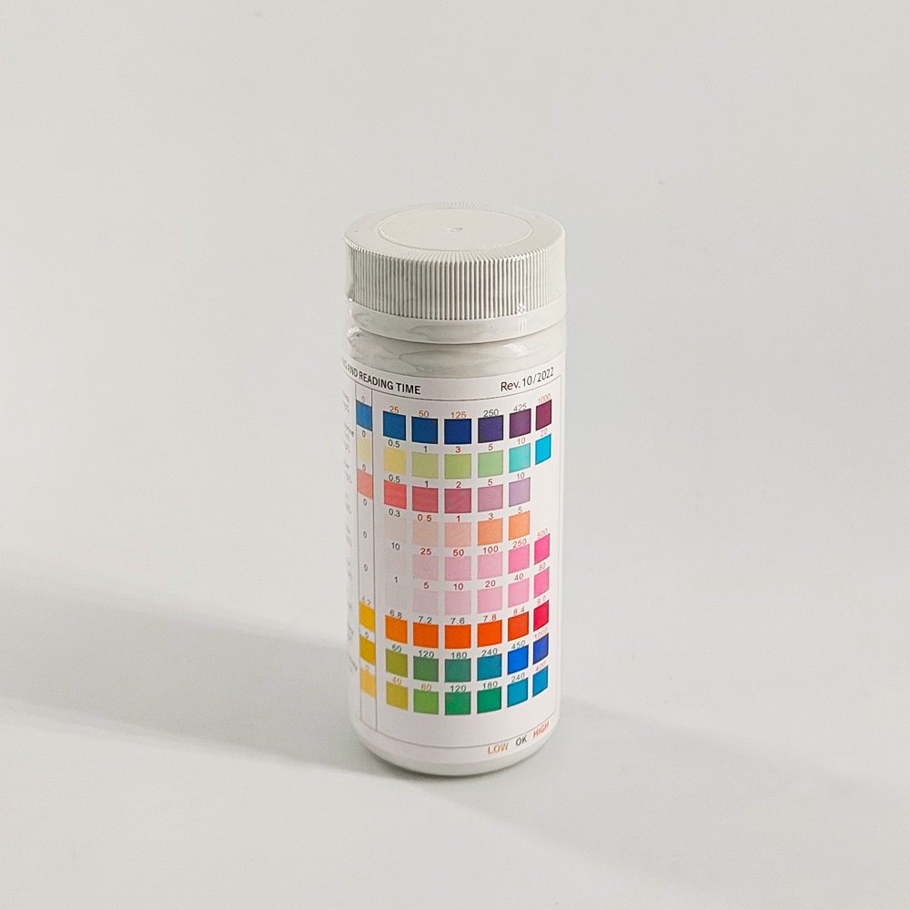 Caped Drinking 9 In 1 Water Test Strips Water Measuring Instrument Hospital Lab Home Check