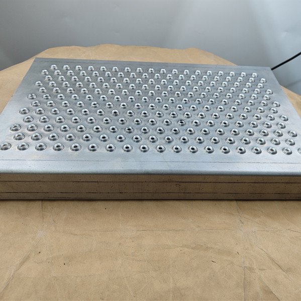 Roof top aluminum walkway platform metal anti-slip Stairs treads grating grip strut safety grating