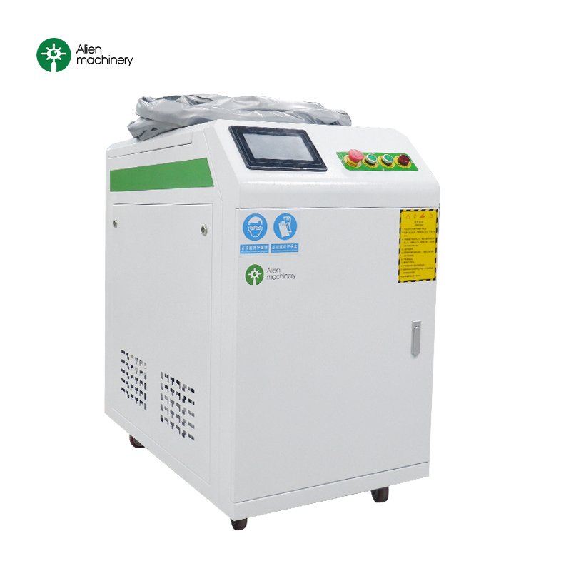 1000w 2000w 3000w Handheld Continuous Laser Rust Remover Aircraft Wheel Ship Fiber Laser Cleaning Machine