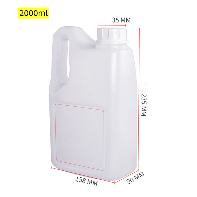 1L 2L 4L 5L 6L Gallon Heavy Duty Plastic Container Food Grade Plastic Cane Syrup Bottle Beverage Packing Bottles For Liquid