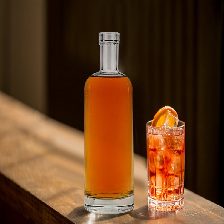 Professional Empty Glass Bottle For Spirits Vodka Whisky Rum Gin Tequila Liquor Wine Spirits Alcohol Tequila