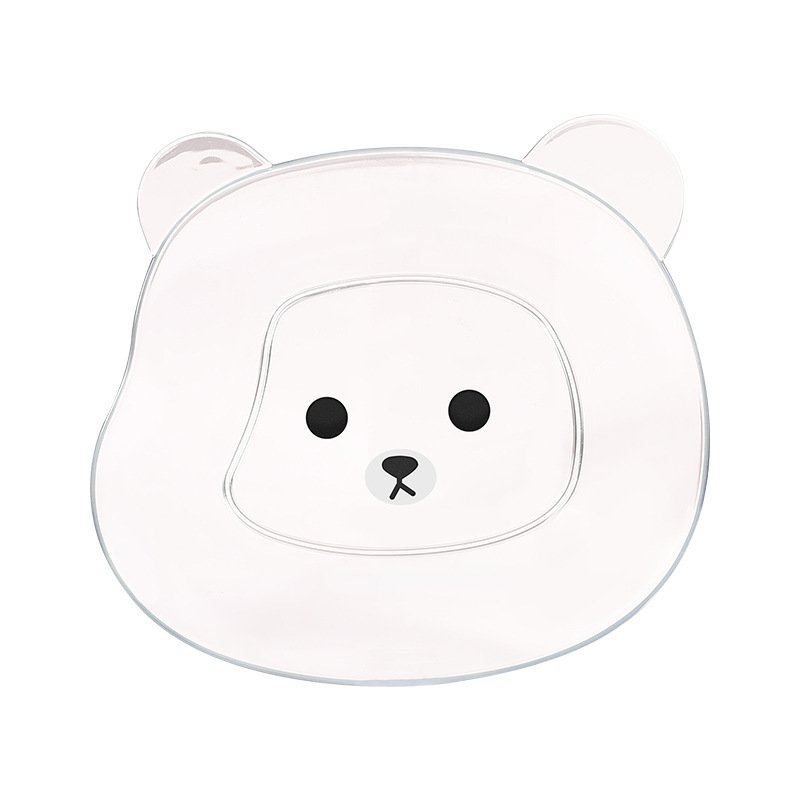 Cat Bowl Bear Cute Anti-Tip Cat Plate Rice Bowl Cat Food Bowl