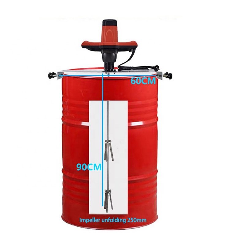 Small New Style Juice Mixer Liquid milk oil Mixer Mixing Blender 200L Electric Stainless Steel Mixer