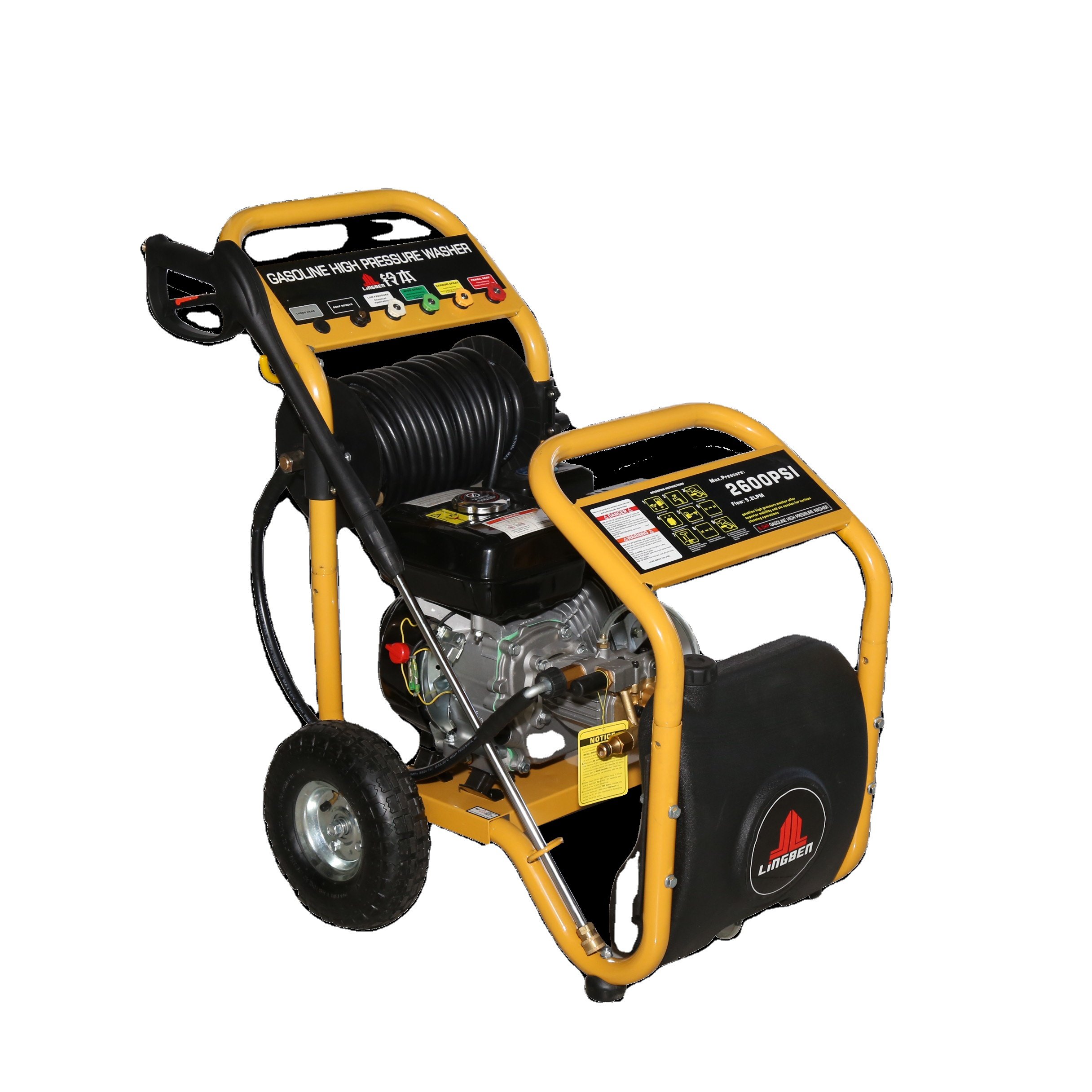 lingben 220v electric high pressure washer 200bar, portable car washing machine for sale