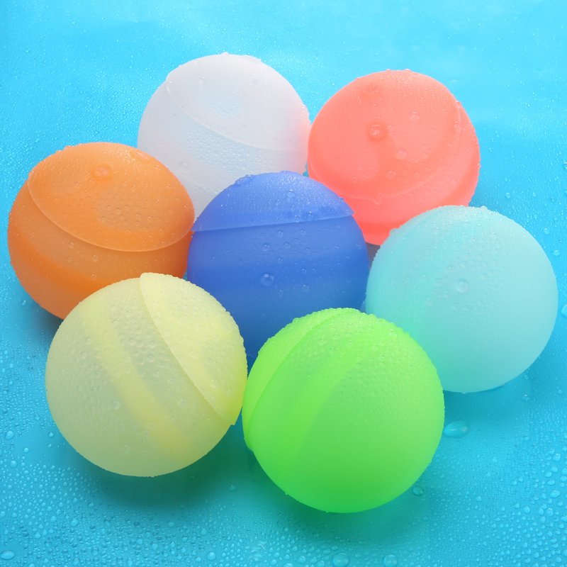 Quick Fill Water Bomb Balloons Refillable Water Bomb Balloons Pack Self Sealing Reusable Water Bomb Balloons