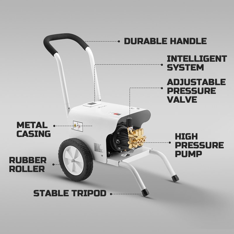 220v 2.2kw Electric Pressure Washer 100bar 1500PSI Household Pressure Washer commercial car washing machine high pressure