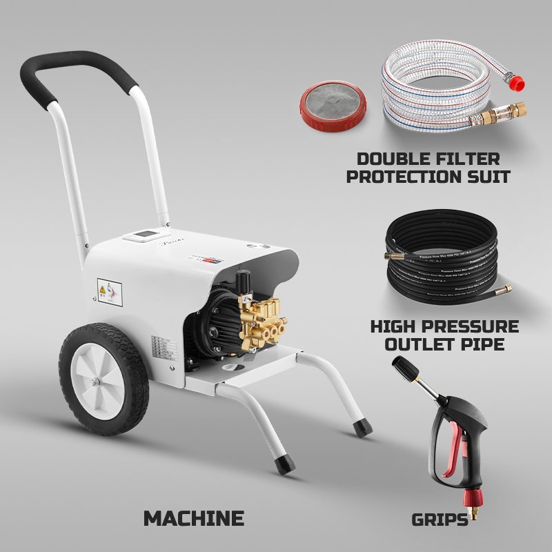 220v 2.2kw Electric Pressure Washer 100bar 1500PSI Household Pressure Washer commercial car washing machine high pressure