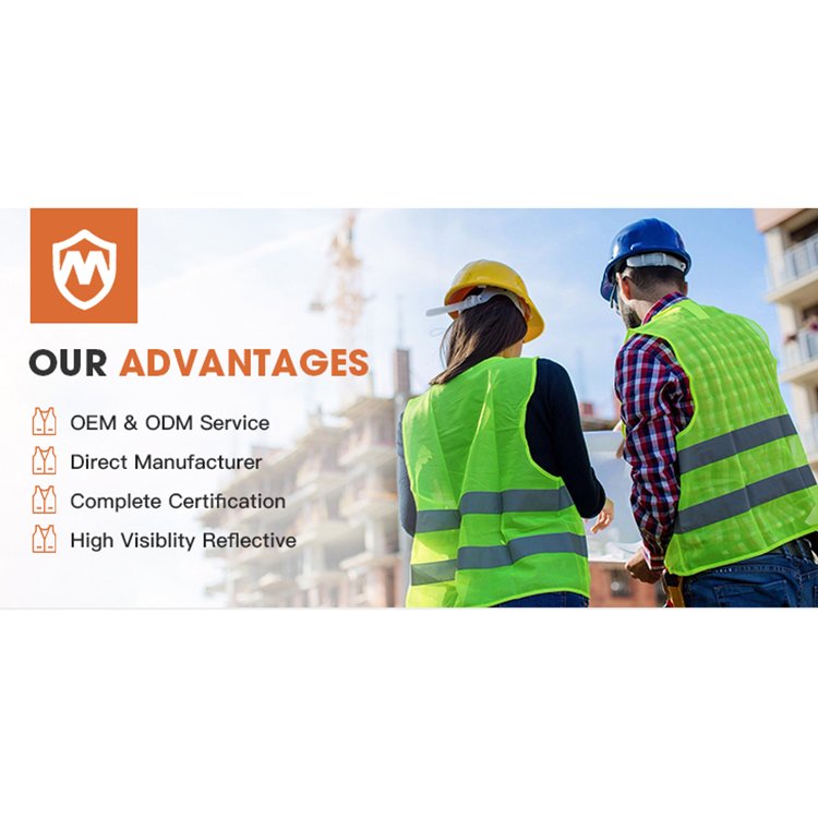 Working Safety Workers Vest Custom Men Other Uniform Functional Labor Protection Safe Vest Workwears Reflective Vest