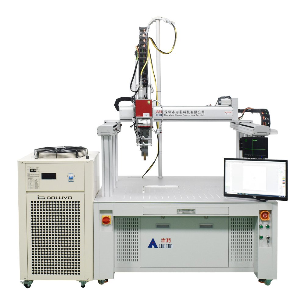 Automatic 1500w 2000w Prismatic Battery Pack Laser Welder Lithium Polymer Battery Laser Welding Machine For Pouch Cell