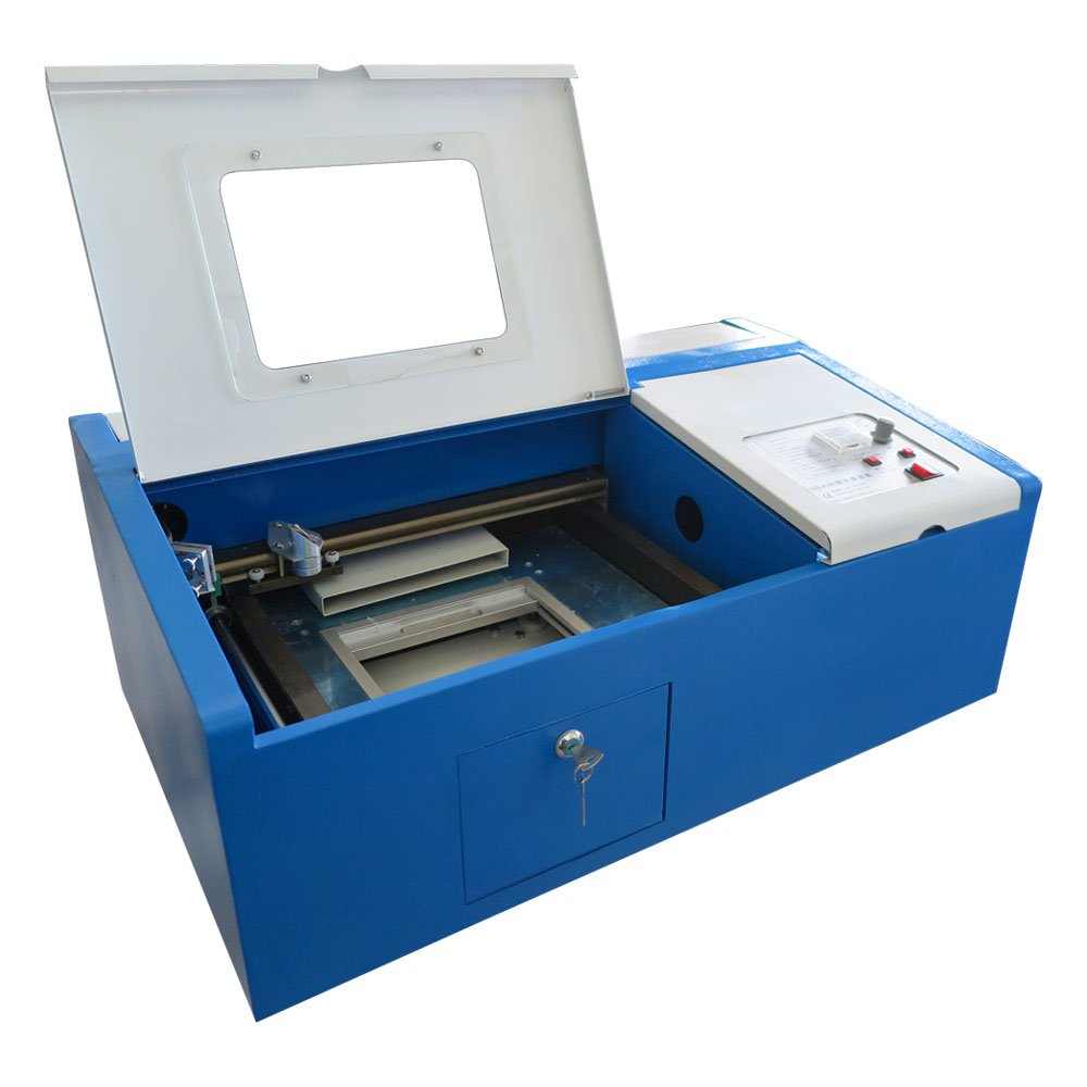 3020 k40 laser rubber stamp laser engraving machine