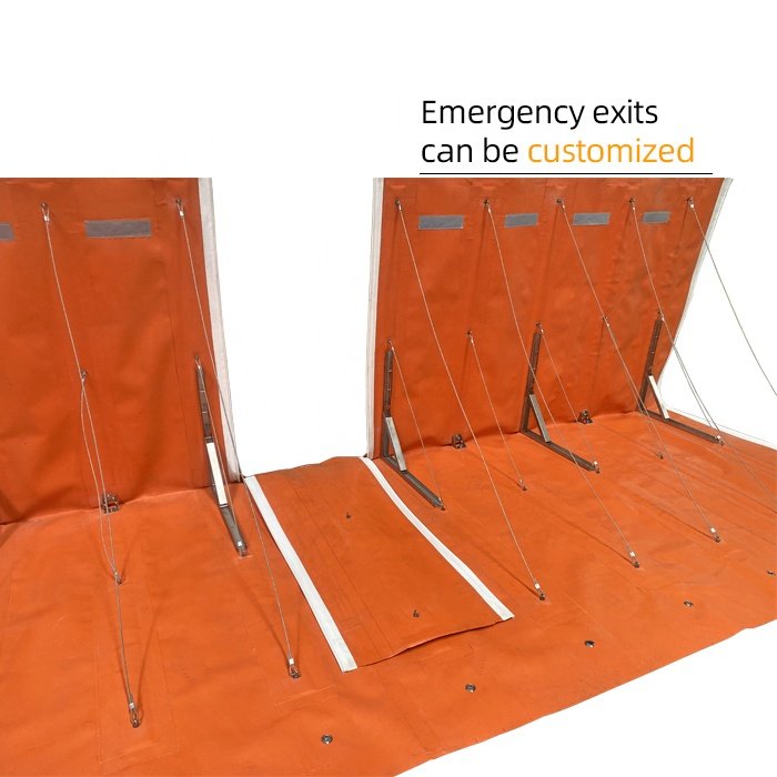 Litong Emergency Quick Installation 0.9m High Anti Flood Barrier For Home Door
